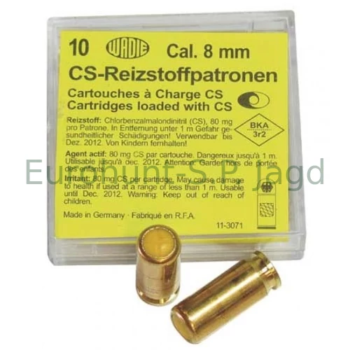 8 mm R Wadie CS-gáz