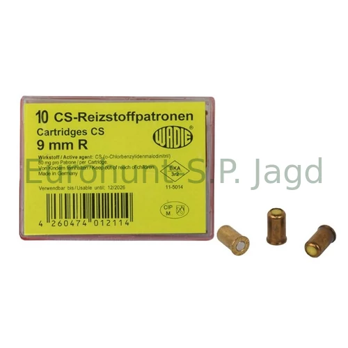 9 mm R Wadie CS-gáz