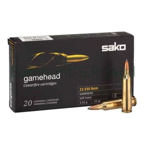 22-250 Sako Gamehead (3,56 g/55 gr)