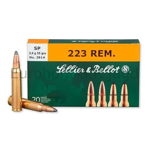 223 Rem. Sellier&Bellot SP (3,6 g/55 gr)