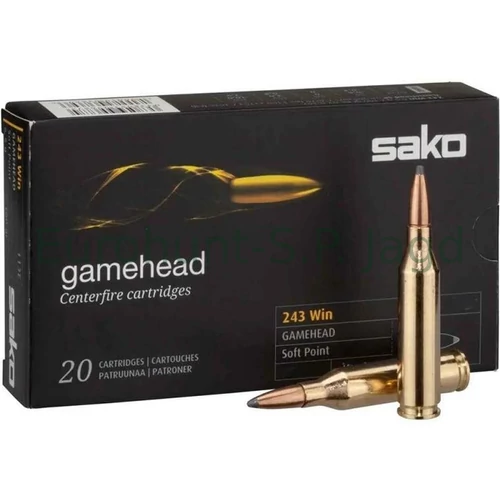 243 Win. Sako Gamehead (5,8 g/90 gr)