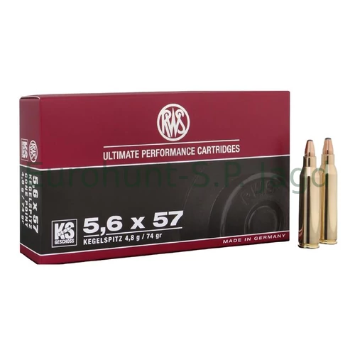 5,6x57 RWS Kegelspitz