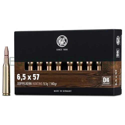 6,5x57 RWS Doppelkern