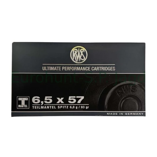 6,5x57 RWS T-Mantel