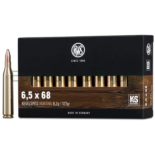 6,5x68 RWS Kegelspitz