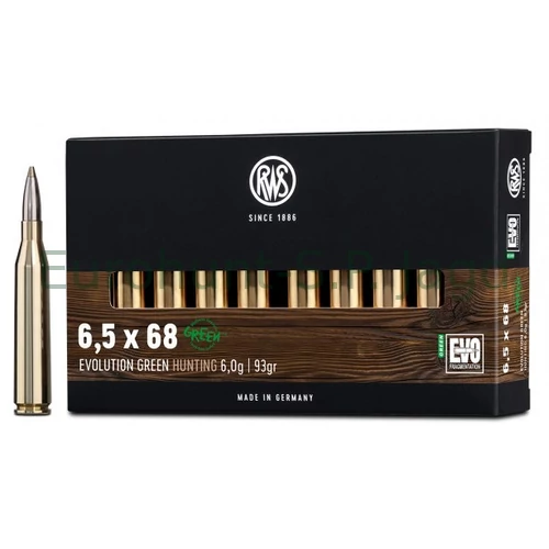 6,5x68 RWS Evolution Green