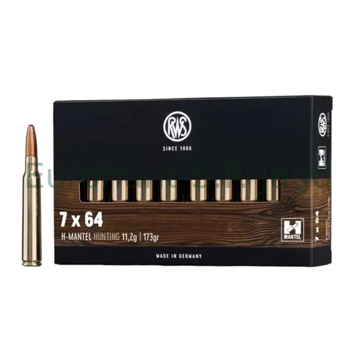 7x64 RWS H-Mantel (11,2 g, 173 gr)