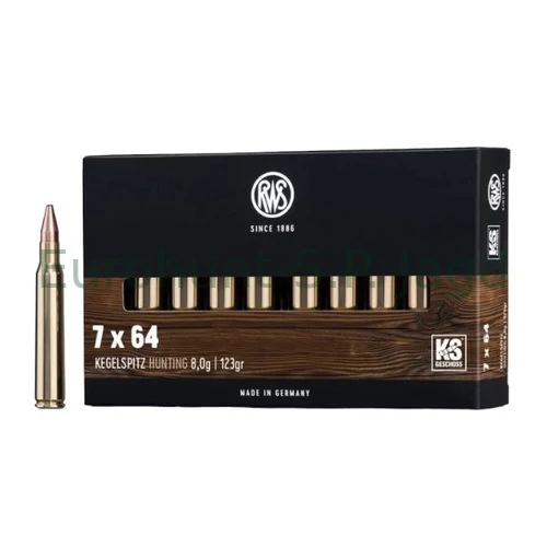 7x64 RWS Kegelspitz (8 g/123 gr)