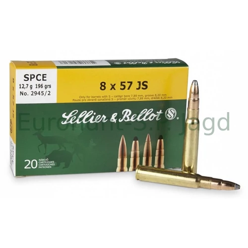 8x57JS Sellier&Bellot SPCE (12,7 g/196 gr)