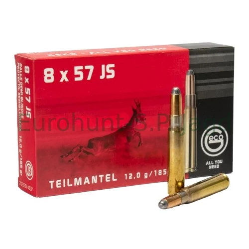 8x57JS Geco T-Mantel (12 g/185 gr)