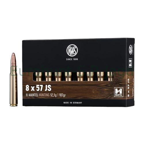 8x57JS RWS H-Mantel (12,1 g/187 gr)