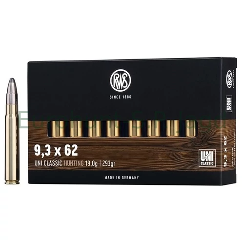 9,3x62 RWS UniClassic (19 g/293 gr)