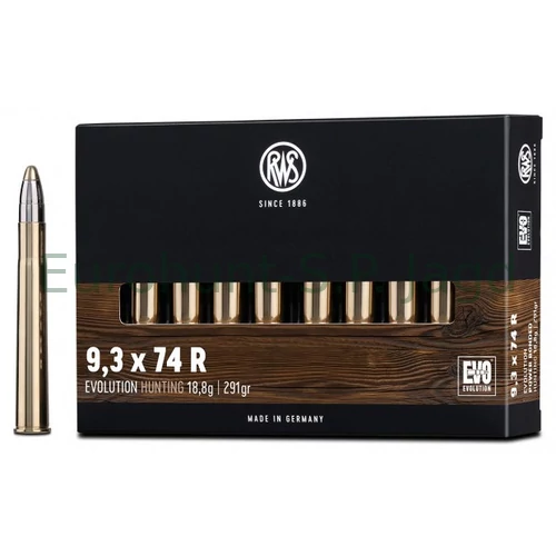 9,3x74R RWS Evolution (18,8 g/291 gr)