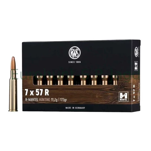 7x57 R RWS H-Mantel (11,2 g/173 gr)
