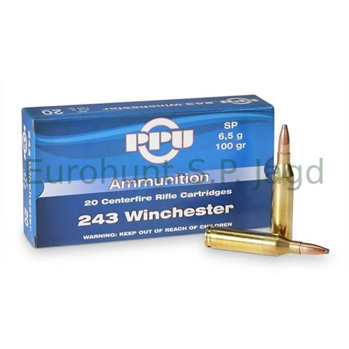 243 Win. PPU SP (6,5 g/100 gr)