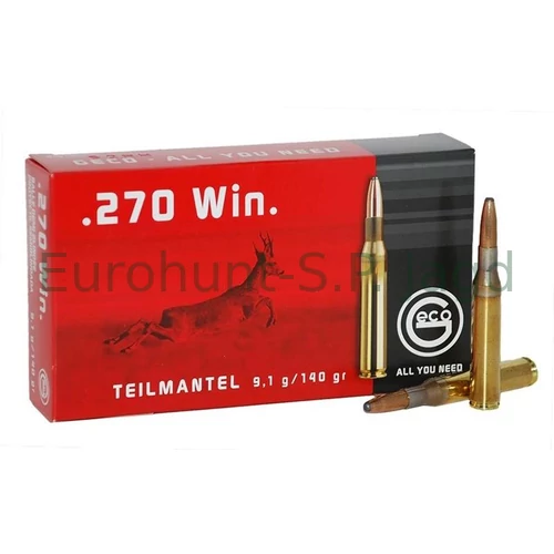 270 Win. Geco Teilmantel (9,1 g/140 gr)
