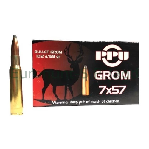 7x57 PPU Grom (10,2 g/158 gr)