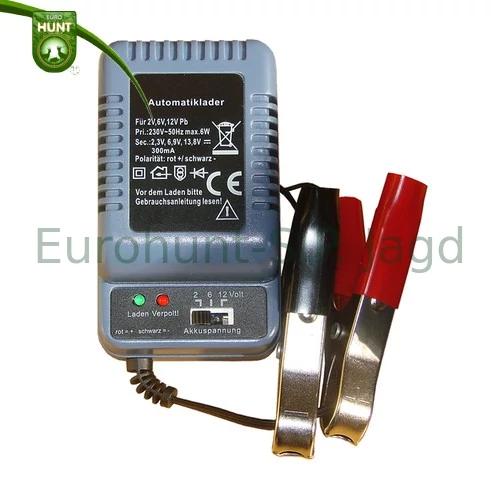 Akkutöltő, 6V-12V